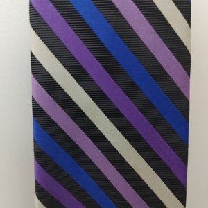 Arrow Men's Silk (Purple/Blue Pattern) Tie